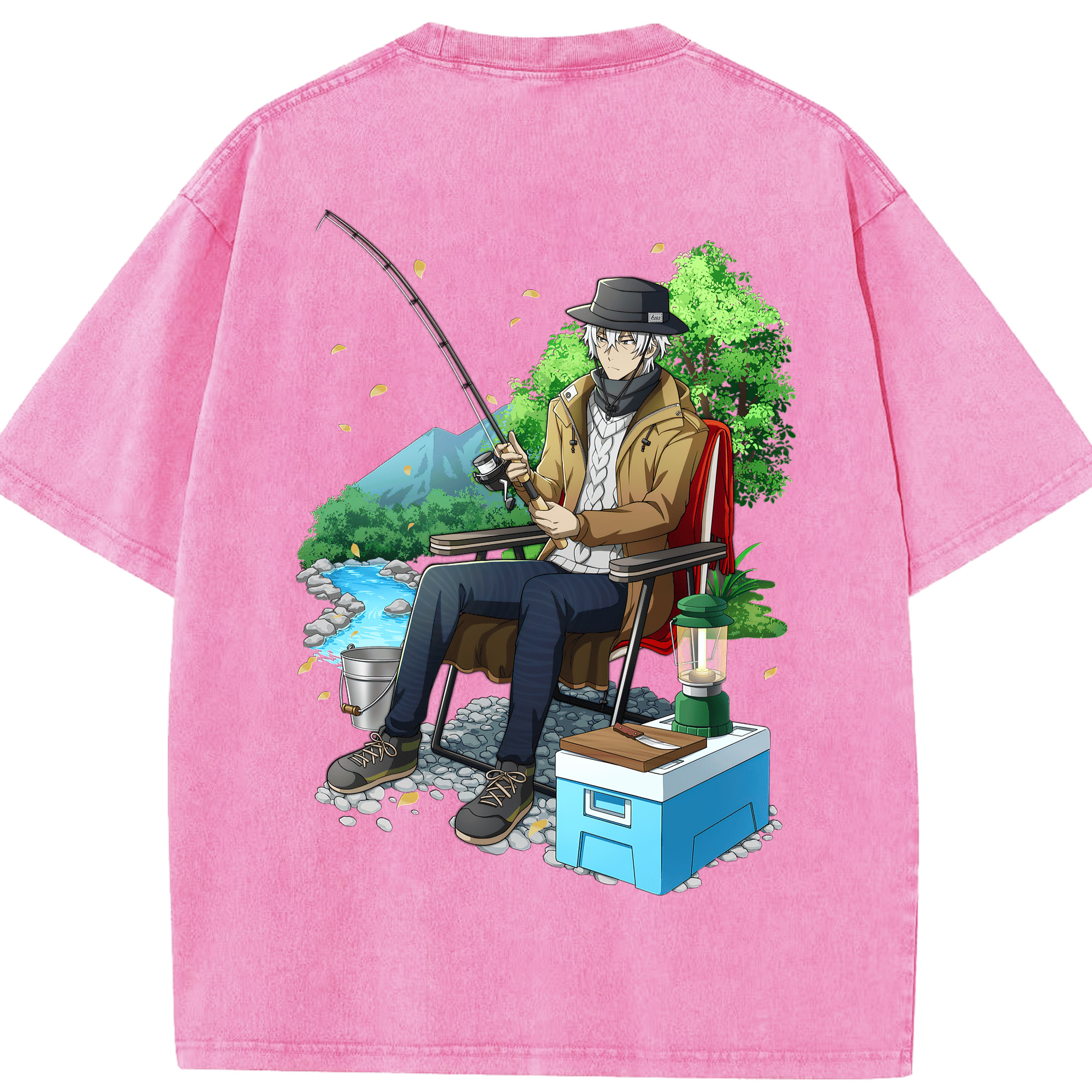 （画像用） 文豪ストレイドッグス Bungo Stray Dogs 綿100% ヴィンテージ風 半袖Tシャツ（背面プリント）